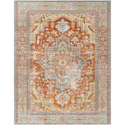 Home Accent Spade 6'11" x 9' Area Rug, Brown/Beige, large