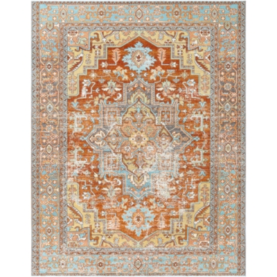 Home Accent Spade 6'11" x 9' Area Rug, Brown/Beige, large