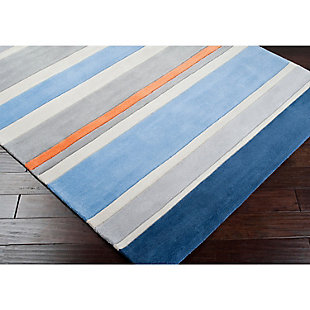 Home Accents Chic 3' X 5' Rug, Blue, rollover
