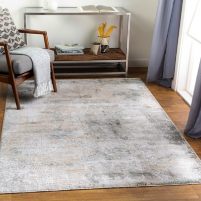 Home Accent Currey 5' x 7'5" Area Rug, Grey, large
