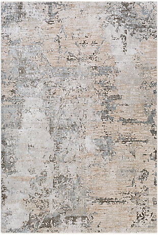 Home Accent Currey 5' x 7'5" Area Rug, Gray, large
