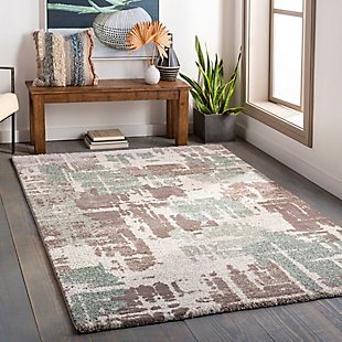 Home Accent Wynne 7'10" x 10' Area Rug, Green, rollover