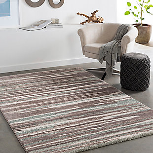 Home Accent Tinsly 6'7" x 9'6" Area Rug, Green, rollover