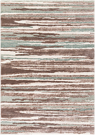 Home Accent Tinsly 6'7" x 9'6" Area Rug, Green, large