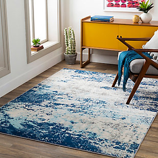 Surya Chester 5'3" x 7'3" Area Rug, Blue, rollover