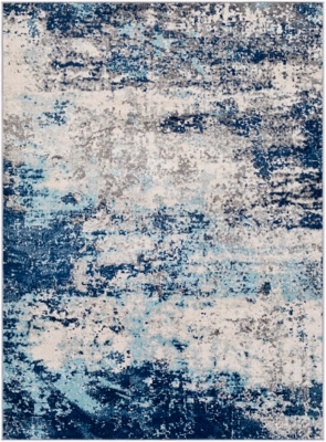 Surya Chester 5'3" x 7'3" Area Rug, Blue, large