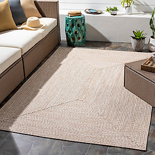 Home Accent Russum 6' x 9' Area Rug, Brown/Beige, rollover