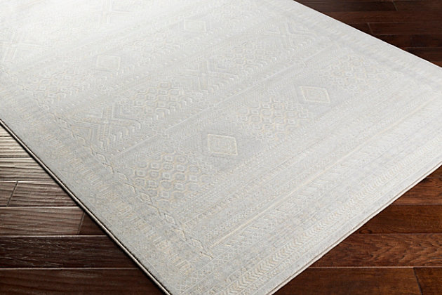 The simplistic, modern look of this piece might be subtle but it will bring a dramatic, trendy upgrade to your floors. Woven with polypropylene in Belgium, this durable piece is a soft, easy maintenance option while instantly inject style in to a room. Machine Woven | 100% Polypropylene | Easy Care | No Shedding | Imported