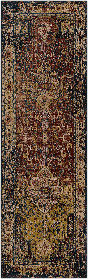 Home Accent Priestly 2'6" x 7'10" Runner Rug, , large