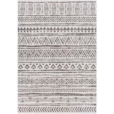 Surya Eagean 5'3" x 7'7" Area Rug, Black/Gray, large