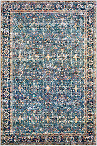 Home Accent Langden 2' x 3' Accent Rug, Blue, large