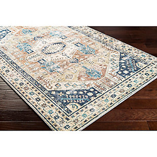 Home Accents Erin 7'6" x 9'6" Area Rug, Moss/Navy, rollover