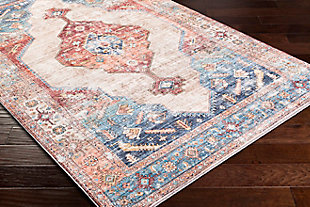 Home Accent Langden 2'6" x 4' Accent Rug, Blue, rollover