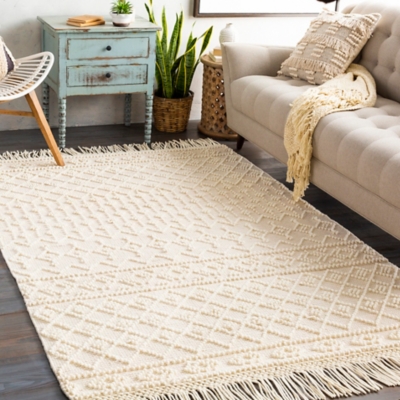 Home Accent Samsel 5' x 7'6" Area Rug, Brown/Beige, rollover