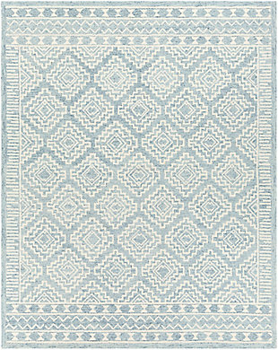 Home Accent Trowell 8' x 10' Area Rug, Blue, large