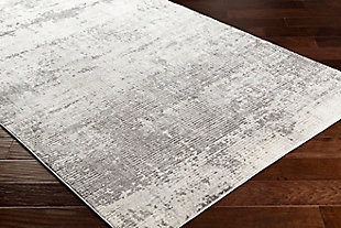 Home Accent Elliot 2' x 2'11" Accent Rug, Black/Gray, rollover