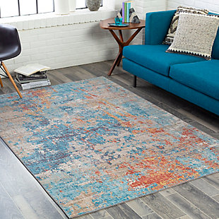 Home Accent Koran 3'6" x 5'6" Accent Rug, Blue, rollover