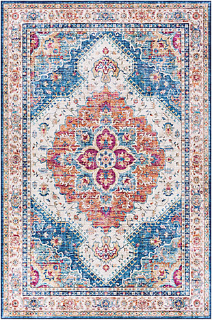 Home Accent Griffing 2'3" x 3'9" Accent Rug, Blue, large