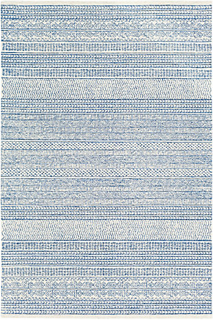 Home Accent Hilary 5' x 7'6" Area Rug, Blue, large