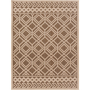 Home Accent Donetta 5'3" x 7' Area Rug, Brown/Beige, large