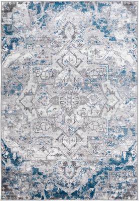 Surya Monte 5'3" x 7'3" Area Rug, Blue, large