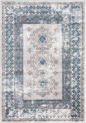 Surya Monte 5'3" x 7'3" Area Rug, Blue, large