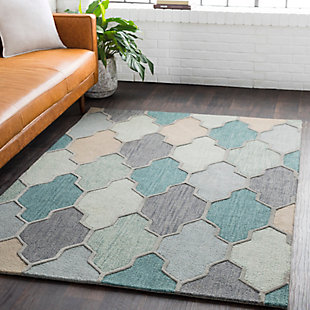 Embodying timeless traditions of  construction while maintaining the fabulous and fashionable elements of trend worthy design, this flawless rug will effortlessly cement itself as the center point to your space. Hand Tufted in 100% wool, the dazzling design intricately sewn in a multi-color pattern allow it to radiate a sense of unmatchable charm from room to room within any home decor. Maintaining a flawless fusion of affordability and durable decor, this piece is a prime example of impeccable artistry and design.Hand Tufted | Backing:  Cotton Canvas with latex | Medium Pile