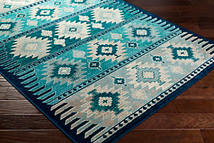 Surya Paramount 1'10" x 2'11" Accent Rug, Blue, rollover