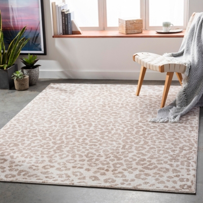 Home Accent Moshe 5'3" x 7'3" Area Rug, Brown/Beige, rollover