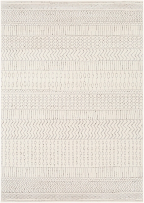 Surya Pisa 5' x 7' Area Rug, Black/Gray, large