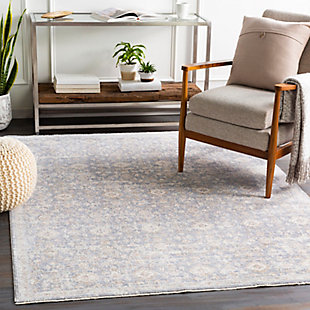 Home Accent Hortencia 3'3" x 5' Accent Rug, Blue, rollover