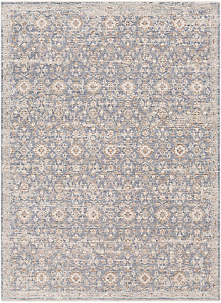 Home Accent Hortencia 3'3" x 5' Accent Rug, Blue, large