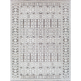 Home Accent Effie 6'7" x 9' Area Rug, Brown/Beige, large