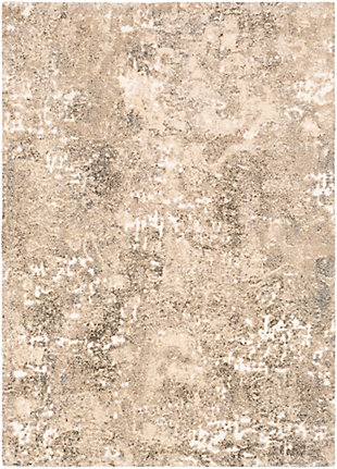Home Accent Crayton 6'7" x 9'6" Area Rug, Brown/Beige, large