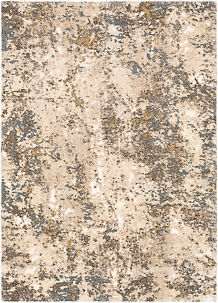 Home Accent Delapp 6'7" x 9'6" Area Rug, Brown/Beige, large