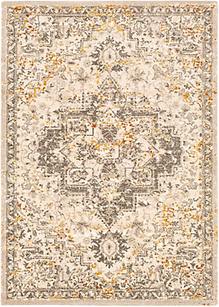 Home Accent Downer 4'3" x 5'7" Accent Rug, Metallic, large