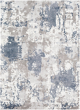 Home Accent Ramiro 5'3" x 7'3" Area Rug, Blue, large