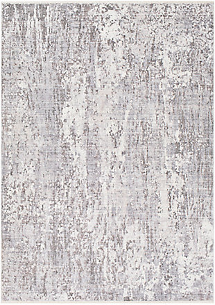 With a soft feel and stunning design, this rug instantly becomes the highlight of any room. Its traditional oriental inspired pattern, woven together by beautiful colors, features a high-low textured pile giving it depth. A lustrous sheen provides a bit of sparkle and the finishing touch of a fringe accent perfectly adds to the high end feel. Woven in Turkey with a blend of viscose and polyester, this durable piece will offer glamour and luxury to your floors.Machine Woven | 80% Viscose, 20% Polyester | High/Low Textured Pile | Fringe Detail | Imported