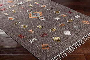 Home Accent Edris 2' x 3' Accent Rug, Brown/Beige, rollover