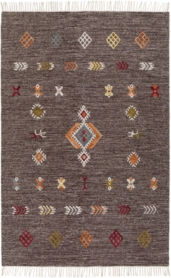 Home Accent Edris 5' x 7'6" Area Rug, Brown/Beige, large
