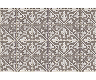 FlorArt Javid Taupe FlorArt 2'x3' Floor Mat, Brown, large