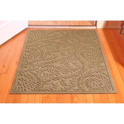 Home Accents Waterhog Boxwood 3' x 5' Doormat, Camel, large