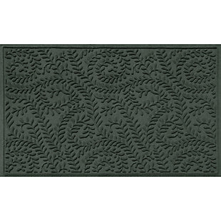 Waterhog Boxwood 3' x 5' Doormat, Evergreen, large
