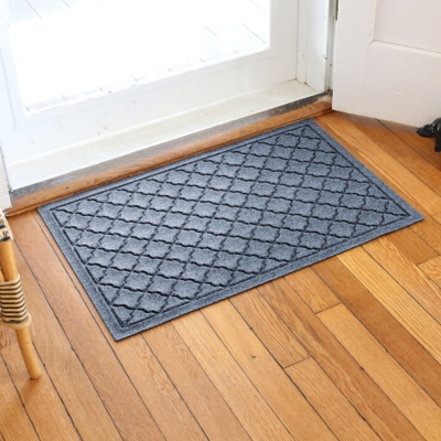 Waterhog Cordova 2' x 3' Doormat, Bluestone, large