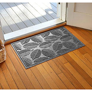 Waterhog Deanna 2' x 3' Doormat, Medium Gray, rollover