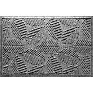 Waterhog Deanna 2' x 3' Doormat, Medium Gray, large