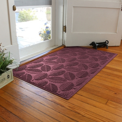 Waterhog Deanna 3' x 5' Doormat, Navy, large