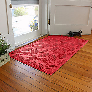 Waterhog Deanna 3' x 5' Doormat, Red, rollover