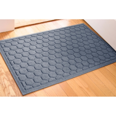 Waterhog Honeycomb 2' x 3' Doormat, Bluestone, large