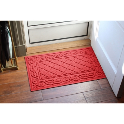 Waterhog Tristan 2' x 3' Doormat, Red, large